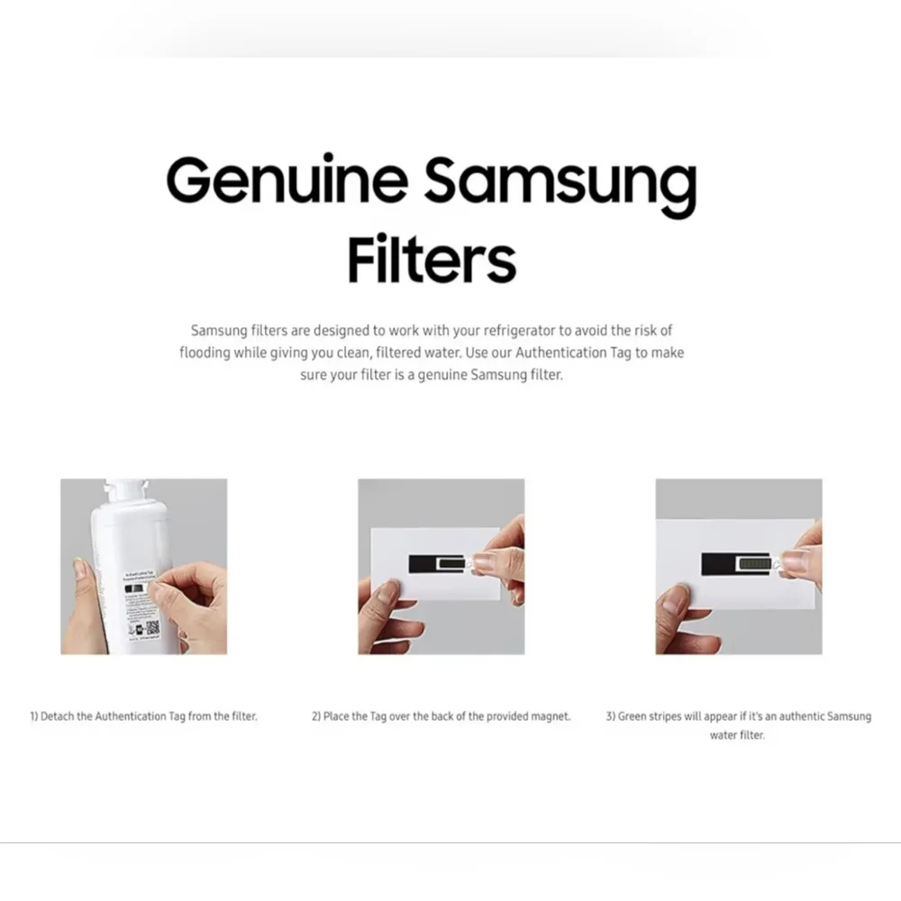 Genuine 2 Pack Samsung DA29-00020B HAF-CIN/EXP Refrigerator Water Filter New